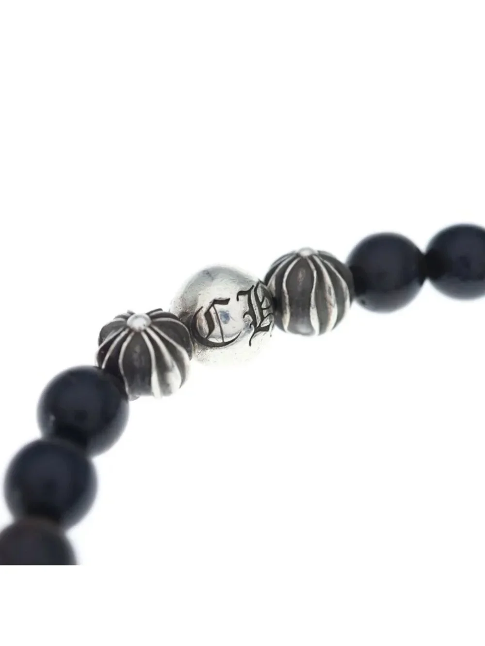 Chrome Hearts 8 Bead 8 Beads Bracelet 8 Garnet
